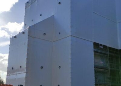 Confinement sur échafaudage / PARIS (75)