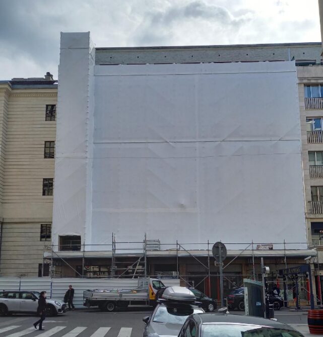 Confinement sur Echafaudage / LYON (69)