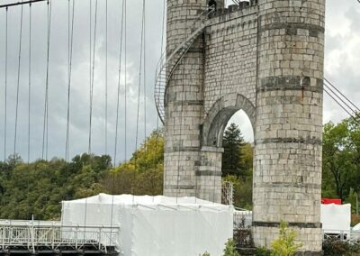 Confinement sur ouvrage d’art / PONT DE LA CAILLE – CRUSEILLES (74)